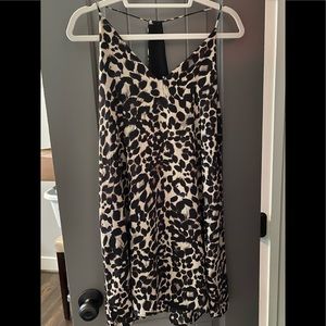 Three eighty two leopard swing dress - new w/ tags